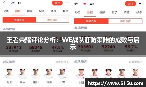 王者荣耀评论分析：WE战队盯防策略的成败与启示